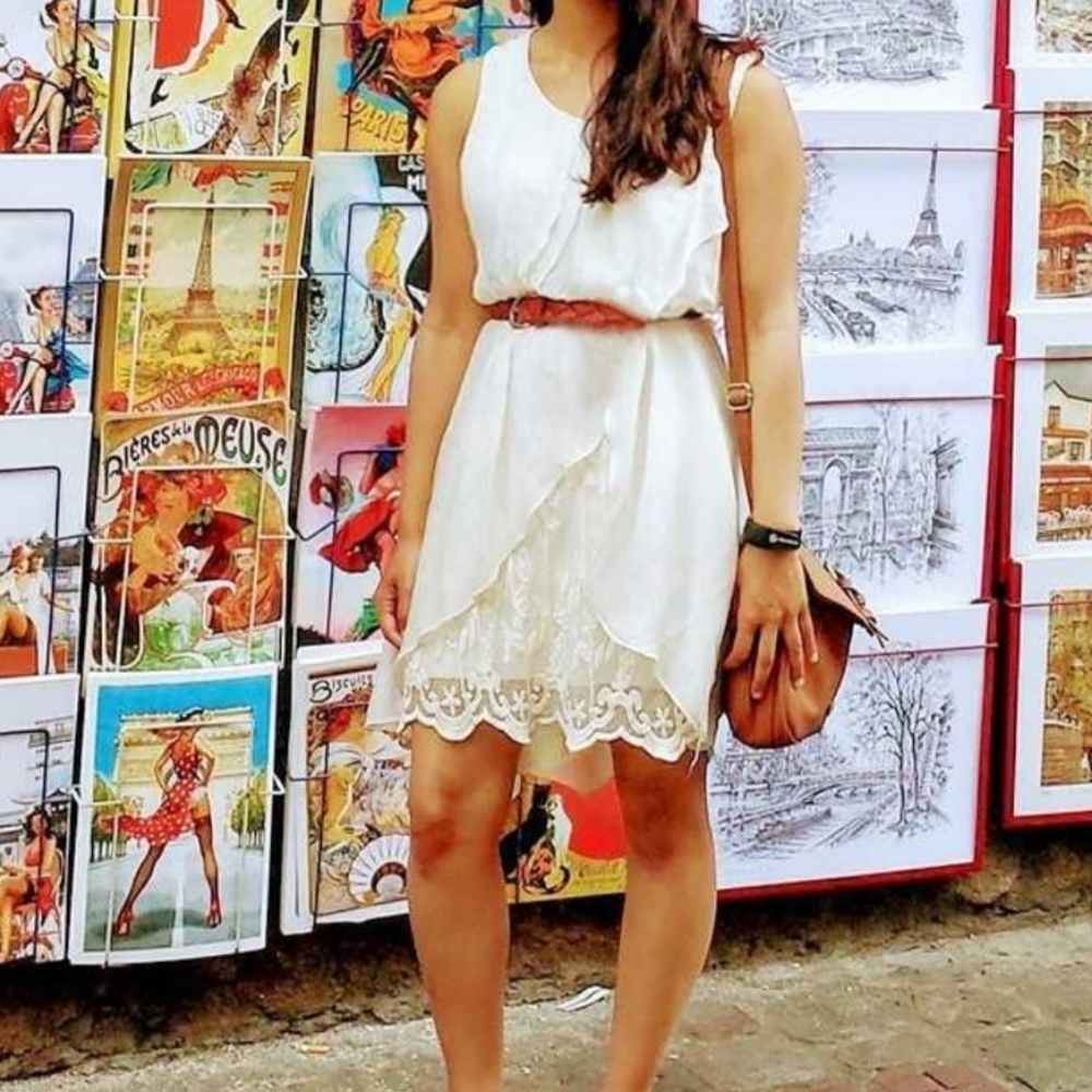 Free People - Romantic White Dress - Size Small